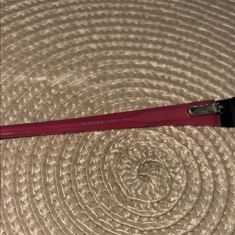 Jill Stuart Pink Rimless Glasses - Picture 4 of 8